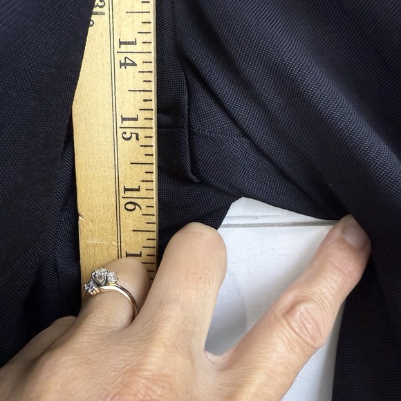 NEW J. Crew Drapey Paper-bag Pant Women 4 Black Belt High Rise Linen Ankle AB672 - Picture 10 of 16